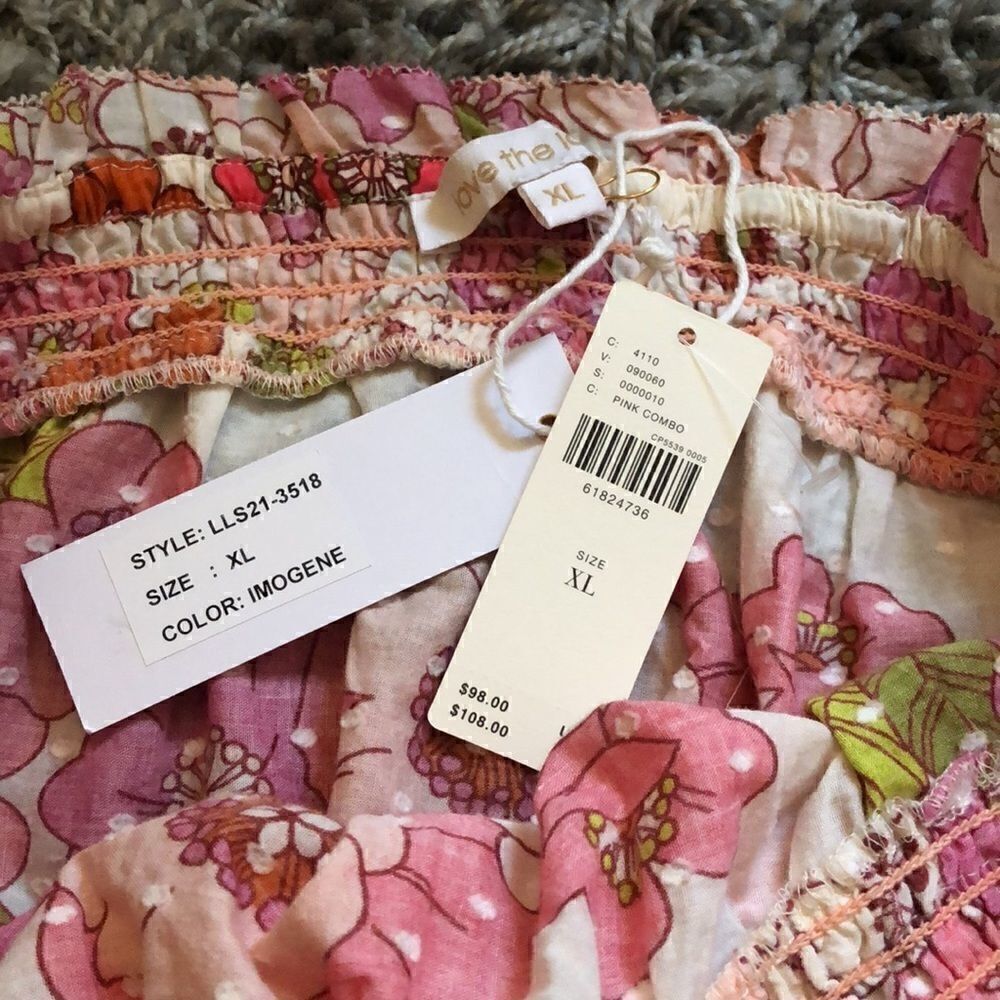 NWT Anthropologie ‘Love the Label’ Tube Top XL - Picture 14 of 16